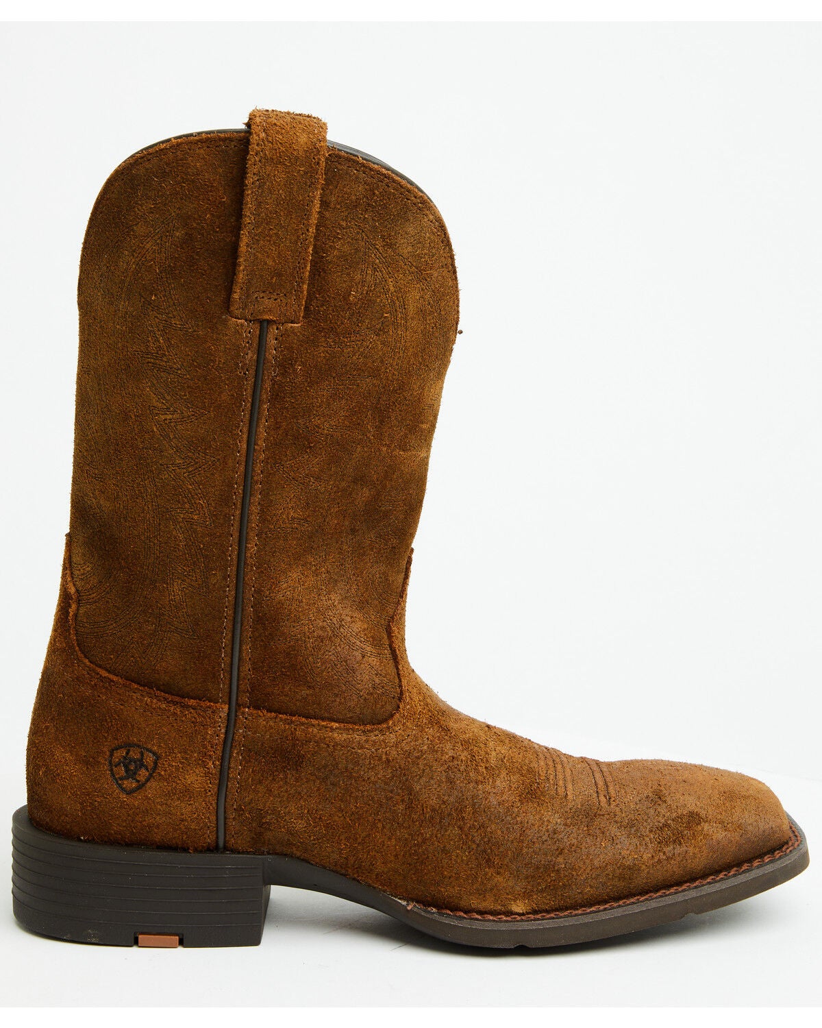 Image #2 - Ariat Men's Sport Big Country Roughout Performance Western Boots - Broad Square Toe, Brown, hi-res