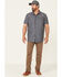 Wrangler ATG Men's All-Terrain Solid Khaki Shooter Short Sleeve Button-Down Western Shirt , Beige/khaki, hi-res