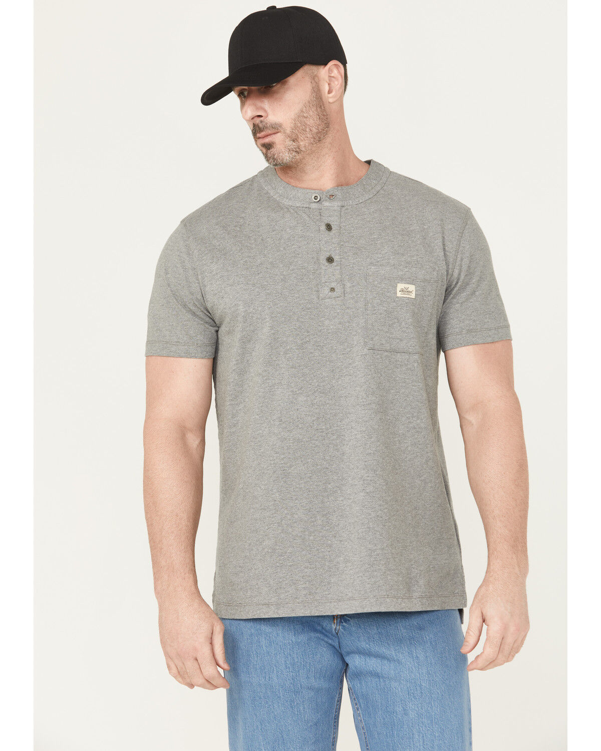 Image #1 - Carhartt Men's Relaxed Fit Light Wash Work Jeans, Light Wash, hi-res