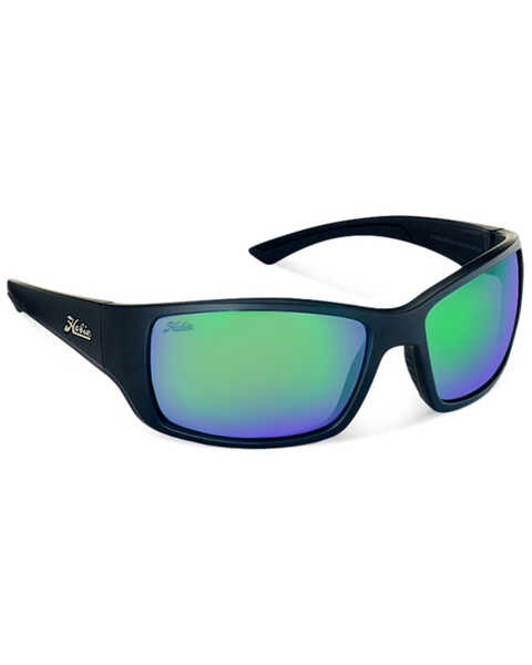 Image #1 - Hobie Men's Everglades Satin Black & Copper Frame Polarized Sunglasses  , Black, hi-res