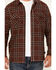 Image #3 - Brothers and Sons Men's Locket Plaid Print Long Sleeve Button-Down Stretch Western Shirt, Wine, hi-res