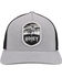 Image #3 - HOOey Boys' Grey Cheyenne Patch Flex Fit Mesh Ball Cap , Grey, hi-res