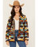 Image #1 - Cotton & Rye Women's Concho Cardigan, Multi, hi-res