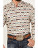 Image #3 - Ariat Men's Chimayo Southwestern Print Long Sleeve Button-Down Western Shirt, Sand, hi-res