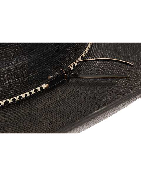 Image #2 - Jason Aldean Asphalt Cowboy Straw Cowboy Hat, Black, hi-res