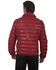 Image #2 - Scully Men's Horizontal Ribbed Leather Jacket, Red, hi-res