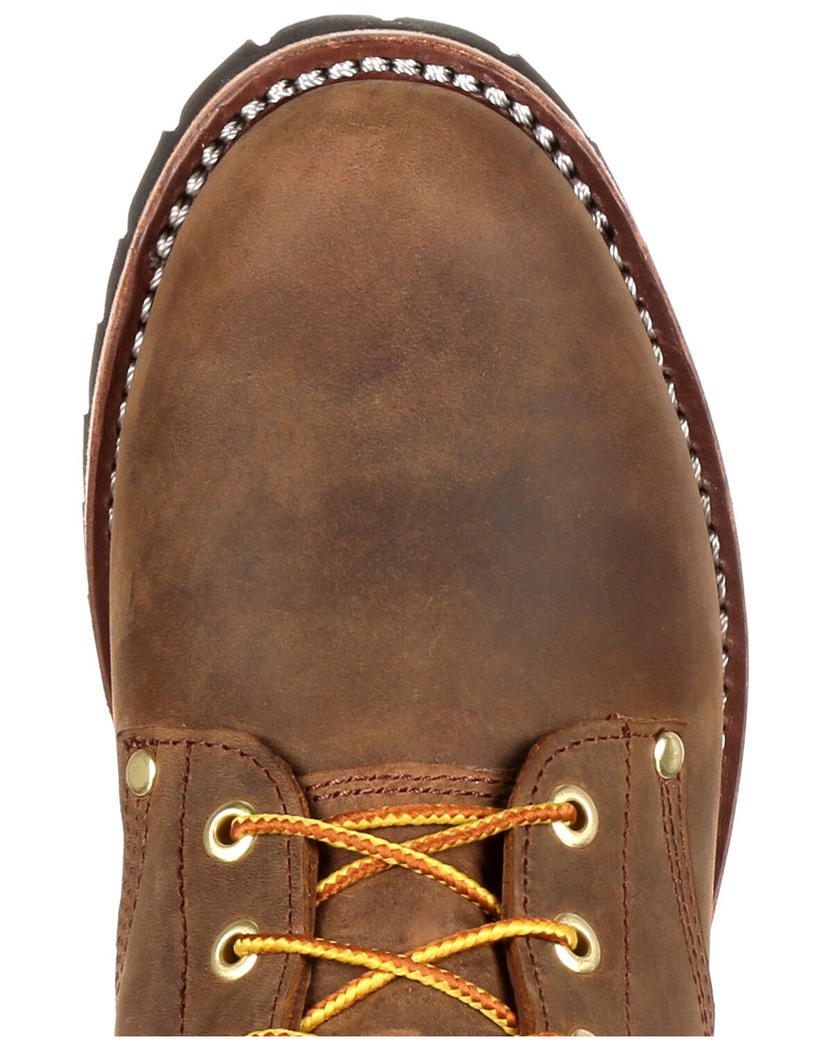 Image #6 - Georgia Boot Men's Waterproof Insulated Logger Work Boots - Steel Toe, Brown, hi-res