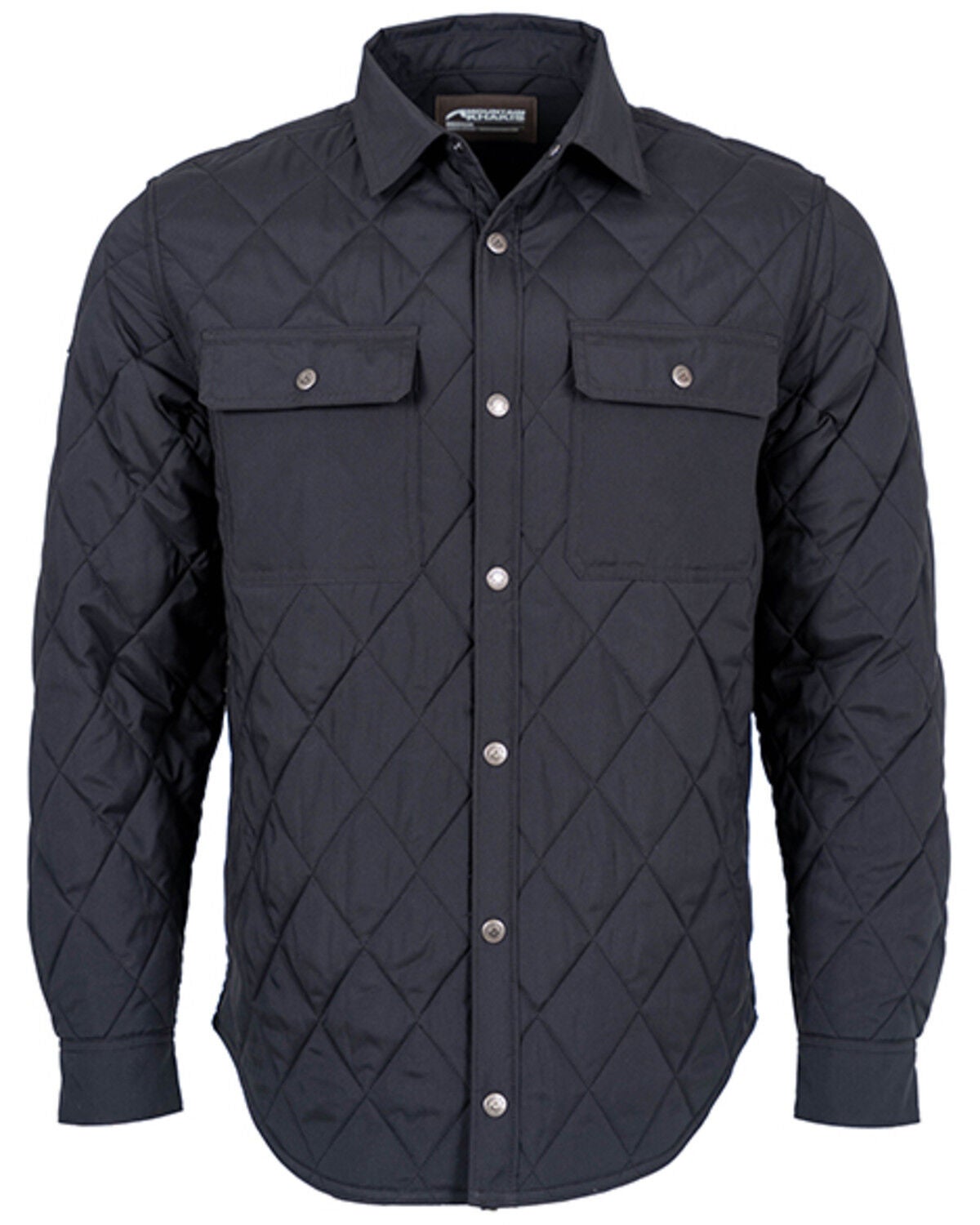 Mountain Khakis Men's Belton Quilted Shirt Jacket, Black, hi-res