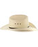 Moonshine Spirit Men's 8X River Bank Straw Cowboy Hat, Natural, hi-res