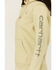 Image #3 - Carhartt Women's Relaxed Fit Midweight Logo Graphic Hoodie, Sand, hi-res