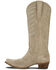 Image #3 - Lane Women's Squash Blossom Suede Tall Western Boots - Snip Toe, Coffee, hi-res
