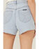 Image #4 - Rolla's Women's Mirage Nina Light Wash High Rise Relaxed Shorts, Light Blue, hi-res