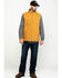 Image #6 - Hawx Men's Khaki Canvas Sherpa Lined Work Vest , Brown, hi-res