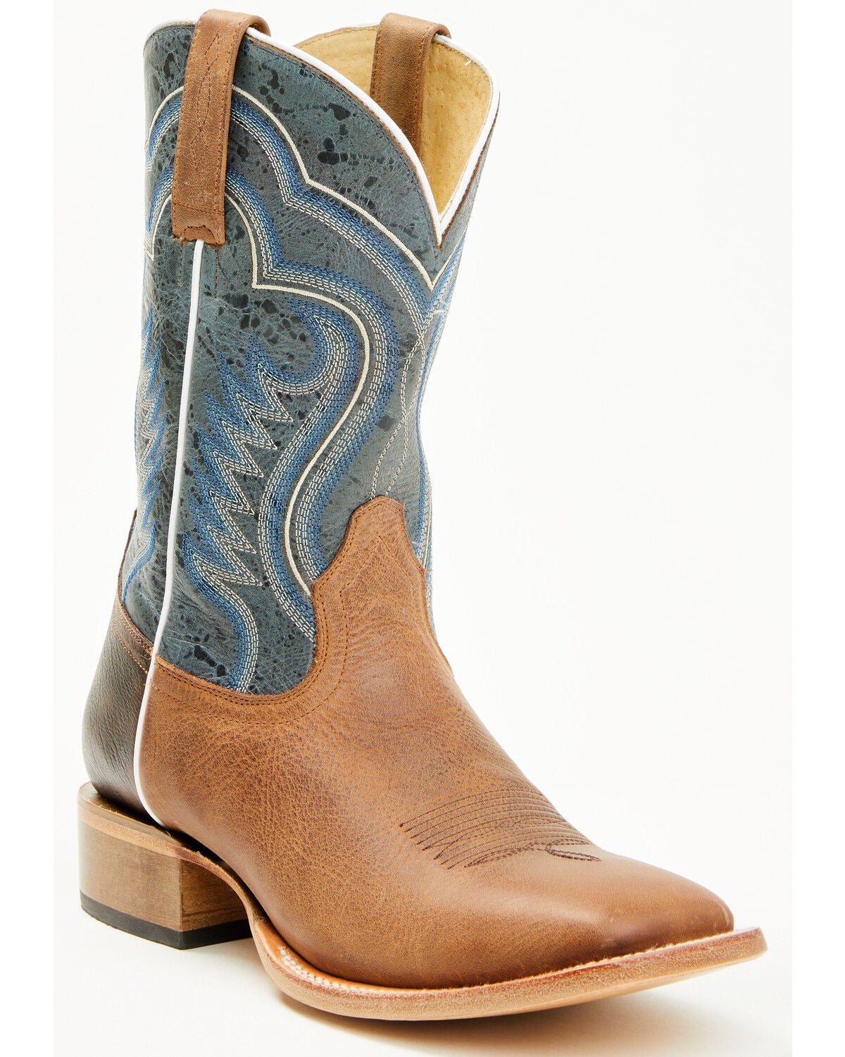 Cody James Men's Rover Blue Western Boots - Broad Square Toe, Blue, hi-res