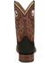 Image #5 - Justin Men's Big News Western Boots - Broad Square Toe, Black, hi-res