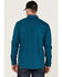 Image #4 - Cody James Men's FR Geo Print Long Sleeve Pearl Snap Work Shirt - Big , Blue, hi-res
