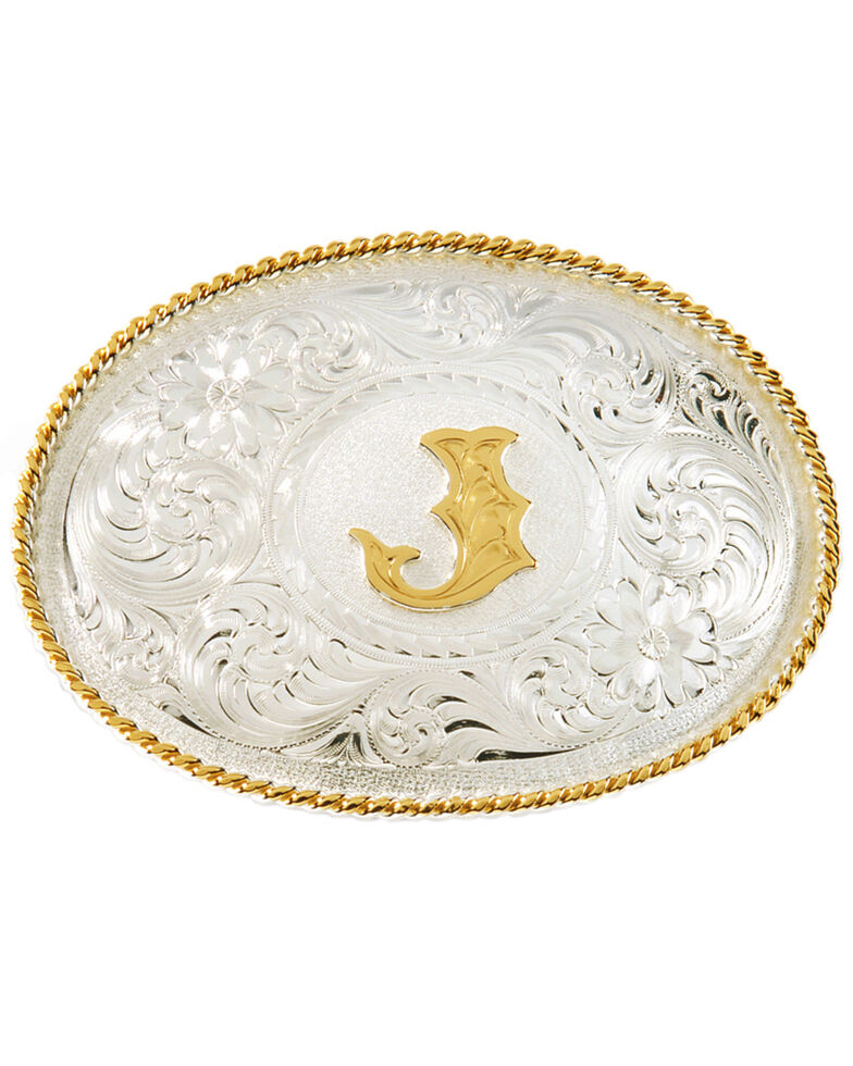 Montana Silversmiths Initial "J" Buckle Country Outfitter