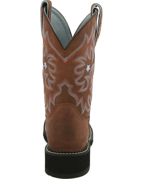 Image #8 - Ariat Women's Driftwood ProBaby Performance Boots - Round Toe, Brown, hi-res