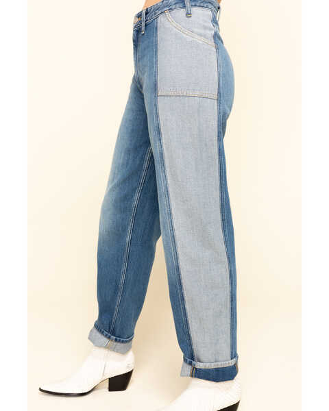 Image #3 - Lee Women's High Rise Seamed Relaxed Stovepipe Jeans , Blue, hi-res