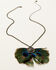 Image #1 - Shyanne Women's Enchanted Forest Peacock Feather Necklace, Pewter, hi-res