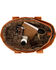 Image #2 - American West Golden Tan Mojave Canyon Large Zip Top Tote, Golden Tan, hi-res