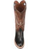Lucchese Women's Ruth Tall Western Boots - Round Toe, Black, hi-res