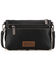 Image #2 - Wrangler Women's Cowhide Clutch, Black, hi-res