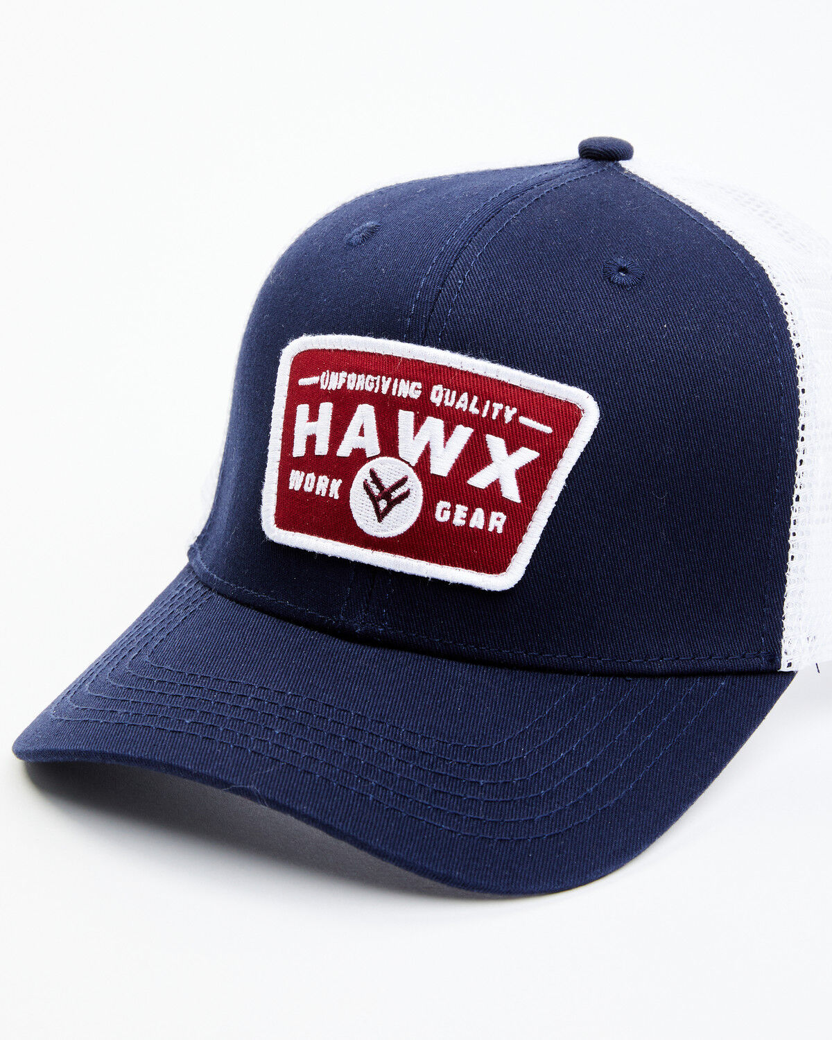 Image #1 - Hawx Men's Logo Recreation Patch Ball Cap, Navy, hi-res