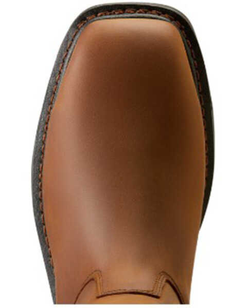 Image #4 - Ariat Men's WorkHog® XT Waterproof Wellington Work Boots - Carbon Toe , Brown, hi-res