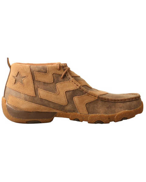 Image #2 - Twisted X Men's Casual Lace-Up Chukka Driving Moc , Brown, hi-res