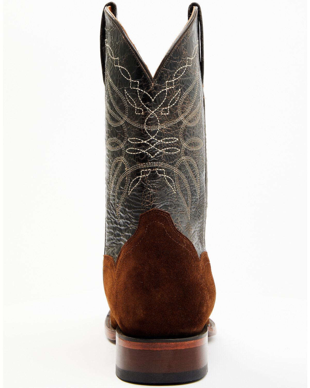Image #5 - Moonshine Spirit Men's 11" Pancho Roughout Western Boots - Square Toe, Brown, hi-res
