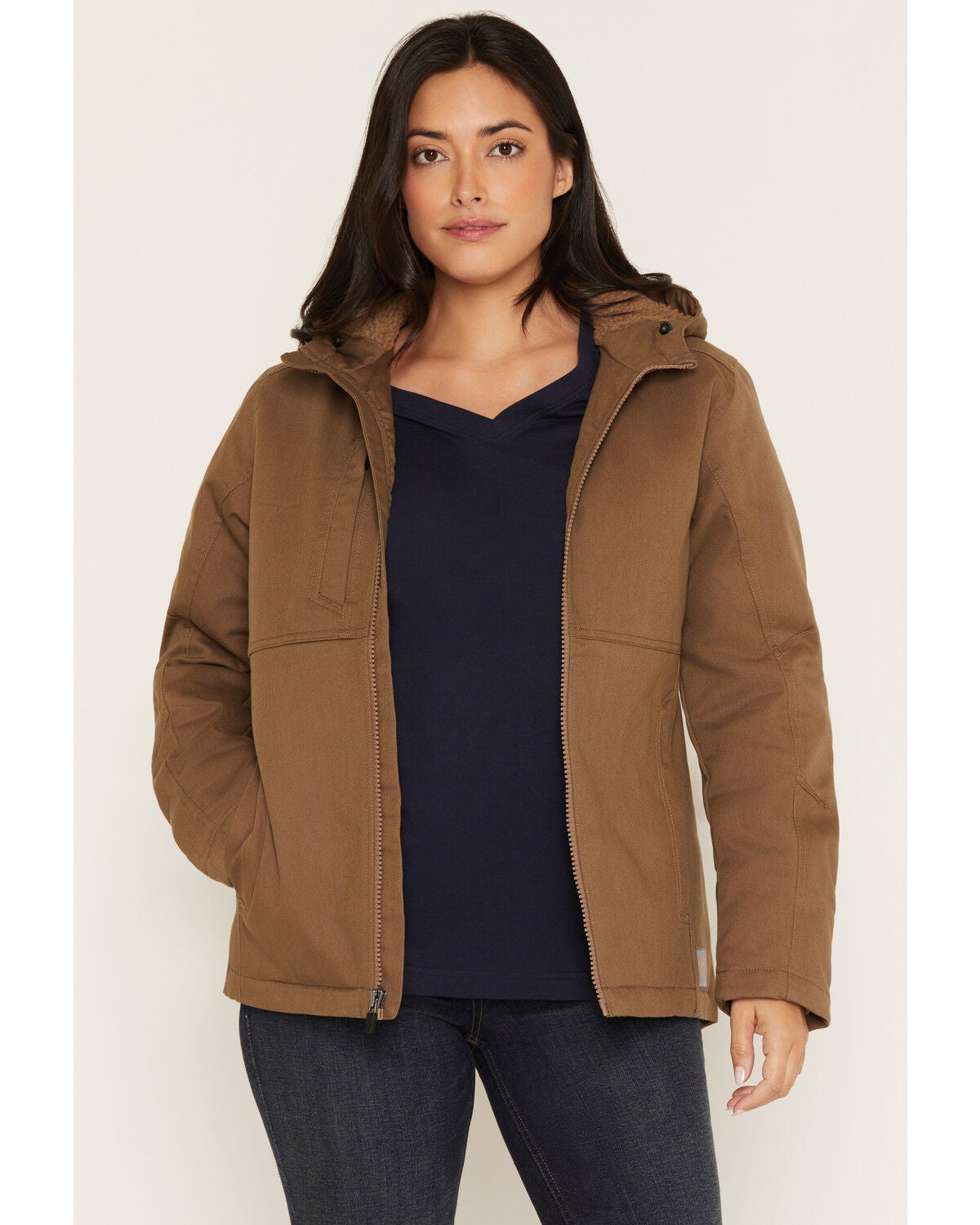 Ariat Women's DuraCanvas Insulated Jacket, Beige, hi-res