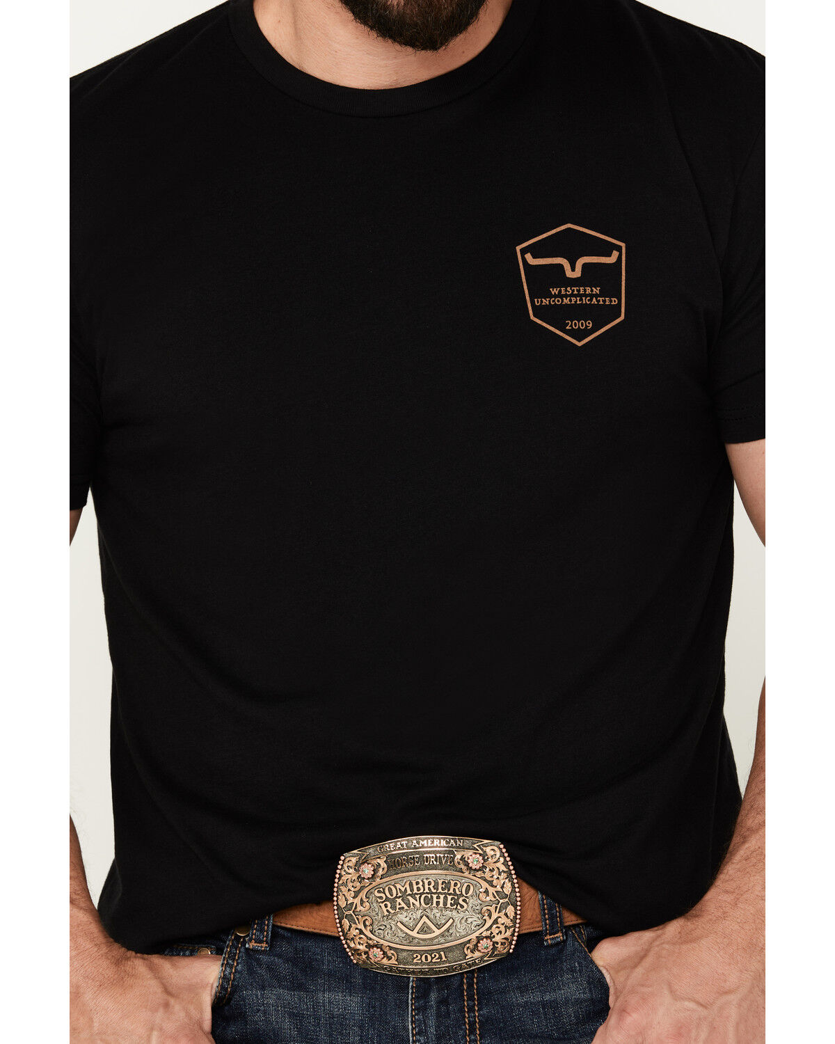 Image #3 - Kimes Ranch Men's Shielded Trucker Short Sleeve Graphic T-Shirt, Black, hi-res