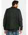 Image #2 - Cody James Men's Grover Wool Blend Leather Pocket Vest, Olive, hi-res