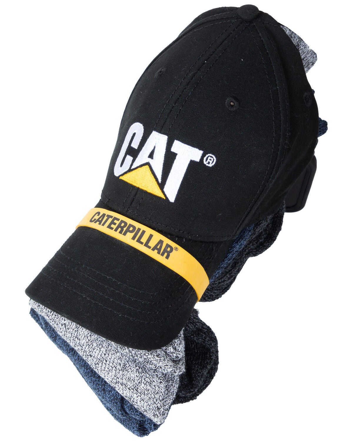 Image #3 - CAT Workwear Men's Assorted Solid Cap Sock Bundle, No Color, hi-res