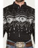 Image #3 - RANK 45&reg; Men's Highway Man Southwestern Border Long Sleeve Button-Down Stretch Western Shirt, Black, hi-res