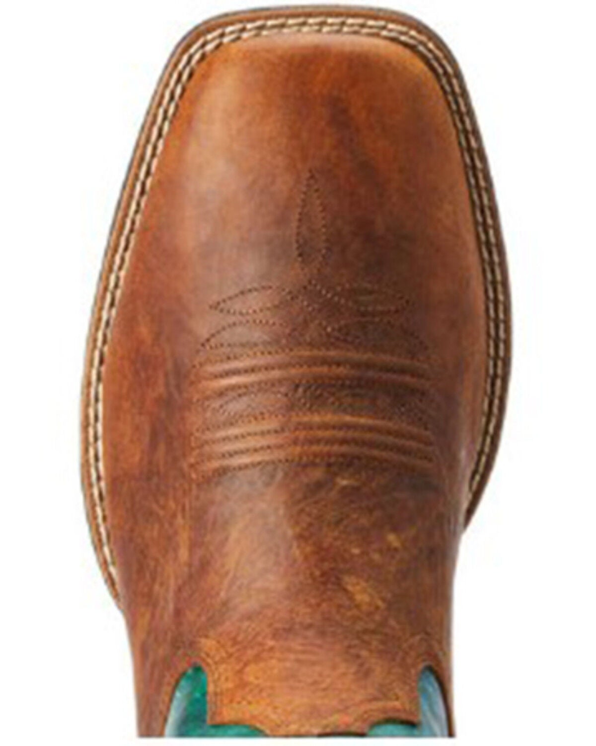 Image #4 - Ariat Men's Wild Thang Western Performance Boots - Broad Square Toe, Brown, hi-res