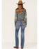 Image #1 - Wrangler Retro Women's Medium Wash Low Cut Sadie Bootcut Jeans, Blue, hi-res