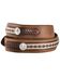 Tony Lama Duke Leather Belt, Aged Bark, hi-res