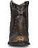 Image #3 - Circle G Women's Embroidery Fashion Booties - Round Toe, Black, hi-res