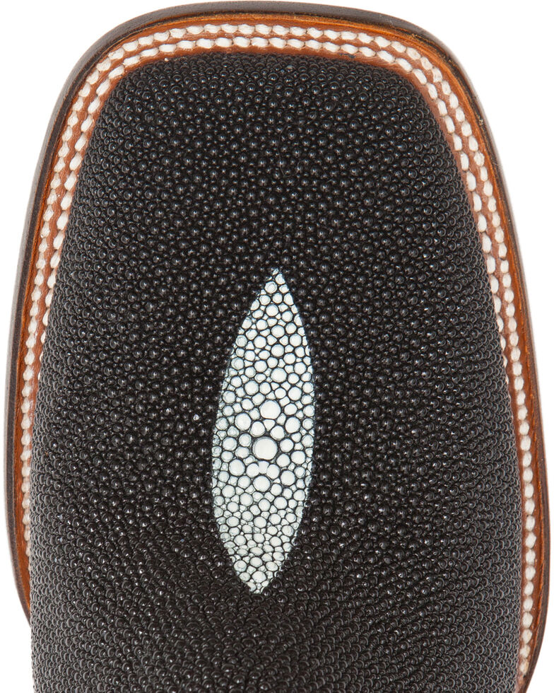 Cody James Men's Stingray Embroidered Exotic Boots Square Toe