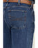 Image #4 - Blue Ranchwear Men's Buckaroo Medium Wash Stretch Regular Bootcut Jeans, Medium Wash, hi-res