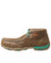 Image #3 - Twisted X Women's Chukka Driving Shoes - Alloy Toe, Brown, hi-res