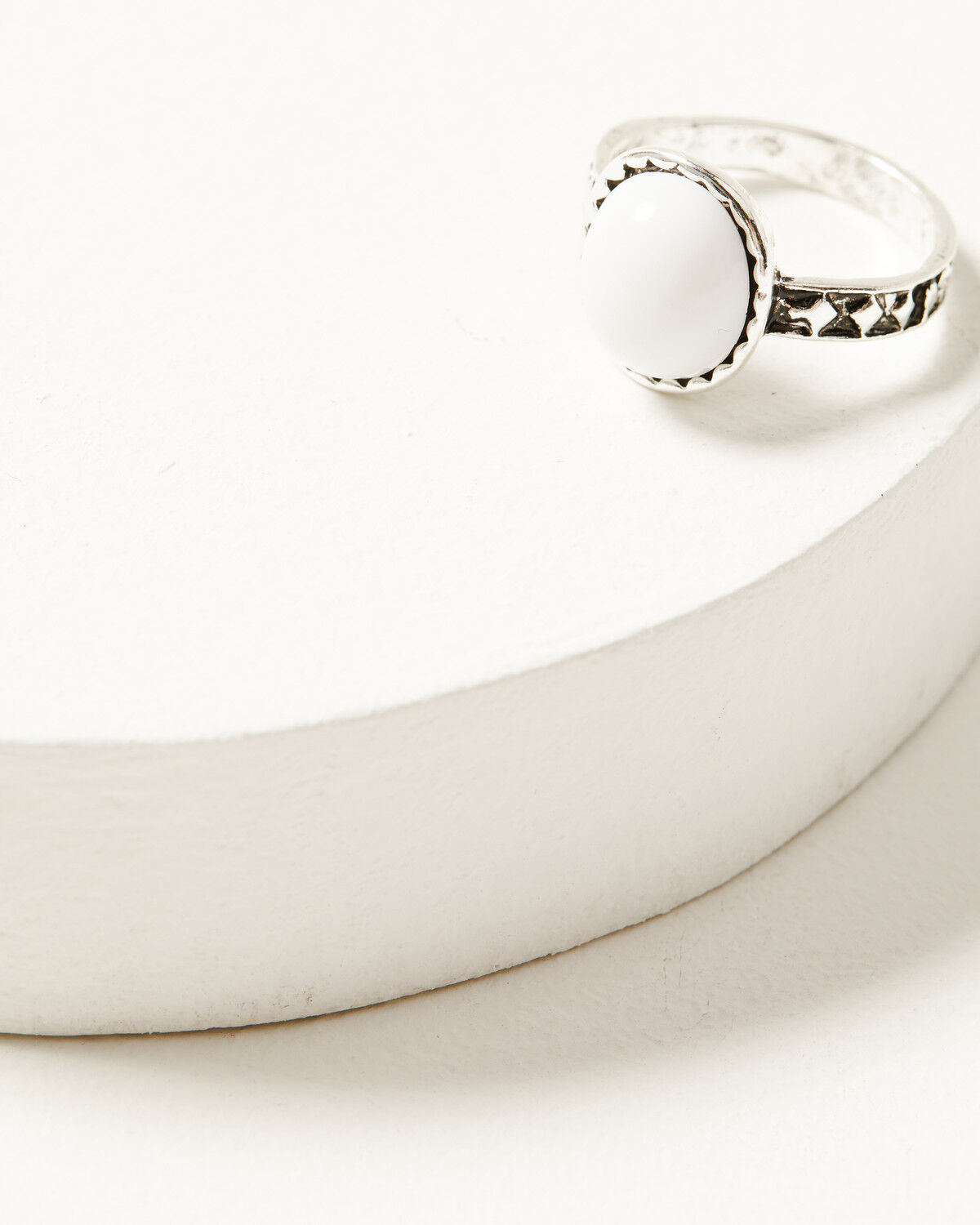 Image #2 - Shyanne Women's 5pc Statement Ring Set, Silver, hi-res