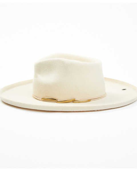 Image #3 - Shyanne Women's Stile Felt Western Fashion Hat , Cream, hi-res