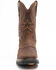 Cody James Men's Saddle Waterproof Western Work Boots - Soft Toe, Dark Brown, hi-res