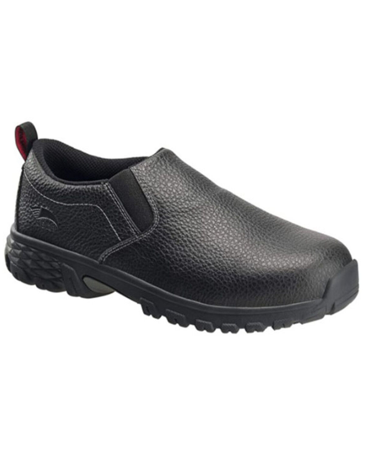 Image #1 - Avenger Men's Flight Work Shoes - Alloy Toe, Black, hi-res