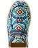 Image #4 - Ariat Little Boys' Southwestern Print Hilo Casual Shoes - Moc Toe, Blue, hi-res