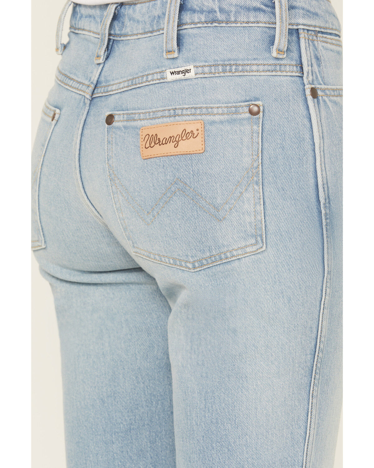 Image #4 - Wrangler Women's Golden Days Medium Wash Mid Rise Heritage Bootcut Stretch Denim Jeans, Medium Wash, hi-res