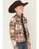 Image #2 - RANK 45® Boys' Cheneka Southwestern Print Softshell Jacket, Tan, hi-res